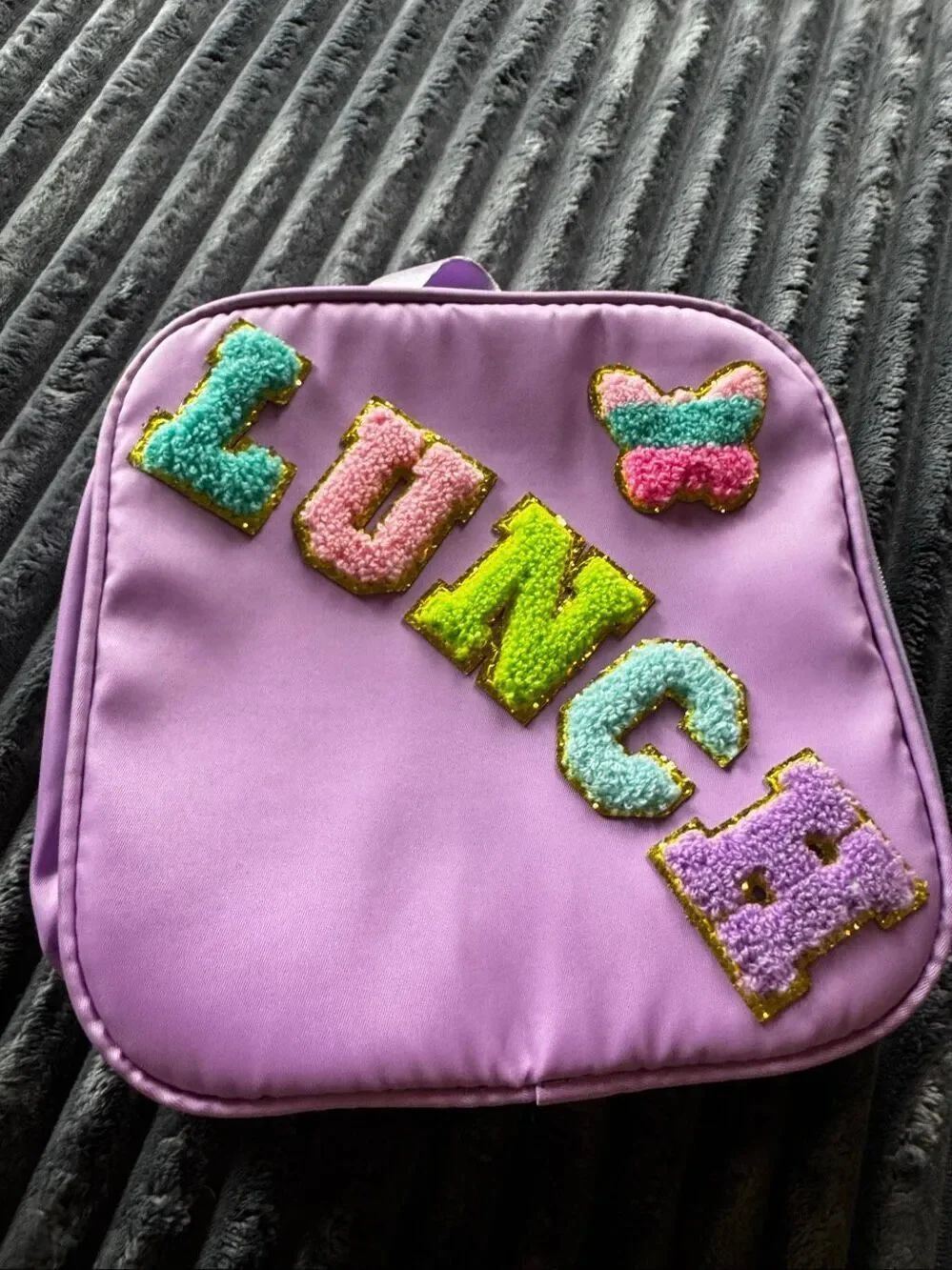 NWOT Purple Lunch Box
